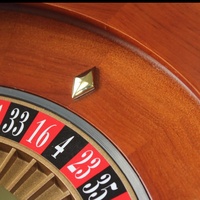 Roulette en bois de luxe professionnelle de 18 pouces de diamètre pour adultes, jeu de table de casino