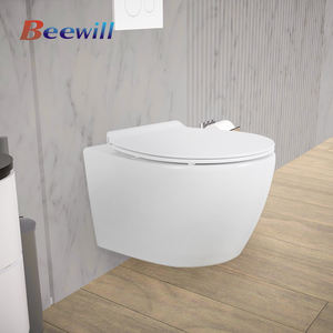 Réservoir d'eau de réservoir de toilette dissimulé en verre mural Offre Spéciale pour toilettes universelles avec bidet - Product Image 4