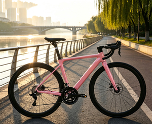 Bicicleta <span class=keywords><strong>de</strong></span> Carretera para Adultos, Fabricada en China, Económica, 700C, Aleación <span class=keywords><strong>de</strong></span> Aluminio <span class=keywords><strong>Completa</strong></span>, Cableado Interno, Horquilla Man, Ciclismo - Product Image 2