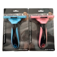Brosse de toilettage professionnelle pour les animaux de compagnie, peigne en acier, pour chiens et chats, 1 pièce