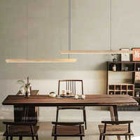 Lustre Wabi-Sabi, éclairage d'îlot de table à manger, décoration intérieure moderne, luminaire suspendu en travertin pour restaurant, bar, salon de thé