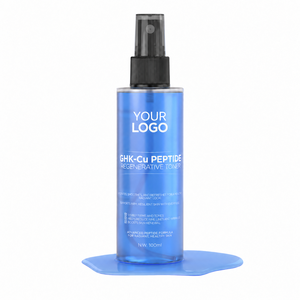 Ensemble de soins de la peau au peptide de cuivre GHK Cu, nettoyant <span class=keywords><strong>visage</strong></span>, tonique, crème <span class=keywords><strong>pour</strong></span> le <span class=keywords><strong>visage</strong></span>, anti-âge, raffermissant, hydratant <span class=keywords><strong>pour</strong></span> un usage quotidien - Product Image 5