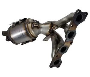 Fournisseur d'usine, prix bas, pièces de système d'échappement automobile, convertisseur catalytique à trois voies Euro IV, Euro V, Euro VI pour Hyundai Sonata 641505 - Product Image 3