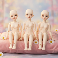 Maßgefertigte Harz-BJD-Puppe OEM ODM Service 3 Gesichtsausdrücke Sammlerstück Kunstpuppe Hersteller