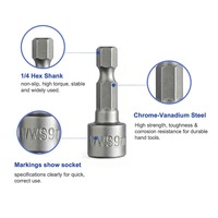 RISING Ensemble de 37 embouts et tournevis à embout - Assortiment d'embouts de perçage pour le travail du bois