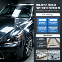 Film de protection de peinture TPU mat transparent de qualité supérieure, vente en gros d'usine, anti-jaunissement, longue durée, film PPF pour carrosserie automobile