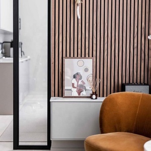 Panneaux acoustiques Akupanel en fibre de polyester pour diffusion, lattes murales, plafond, insonorisés, ignifuges, utilisation domestique, échantillon disponible - Product Image 2