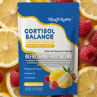 Aegelwell Mélange de Boissons Équilibrant le Cortisol avec Glycinate de Magnésium, Citrate et Vitamine D3 pour Réduire le Stress, Favoriser le Calme et la Concentration
