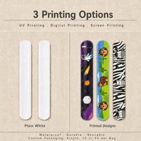 Bracelet claquant personnalisé en PVC Linxu, imprimé UV, avec logo personnalisé, cadeau promotionnel pour événement