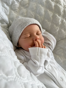 Muñeca Reborn <span class=keywords><strong>Loulou</strong></span> de 18 Pulgadas y 2750G, Pintada a Mano, Completamente de Silicona Sólida, Muñeca Reborn Hecha a Mano - Product Image 5