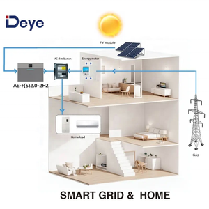 A buon mercato Plug-in Deye macchina All-in-<span class=keywords><strong>one</strong></span> 1kw <span class=keywords><strong>PV</strong></span> 2kwh batteria al litio balcone sistema solare Kit completo - Product Image 4