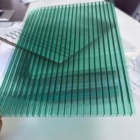 Panneaux de toiture en polycarbonate transparent à double paroi, protection UV, épaisseur durable, pour hôtel moderne