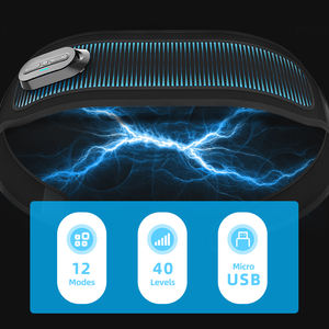 Estimulador de pulso portátil Masaje de cintura Deporte Construcción muscular Ejercicio Recuperación Ems Cinturón adelgazante para Fitness - Product Image 5