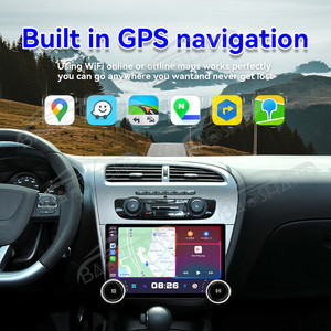Lecteur multimédia automobile BaoShang Din pour <span class=keywords><strong>Seat</strong></span> <span class=keywords><strong>Leon</strong></span> 2005-2012, système d'exploitation Android, Bluetooth, USB, commande au volant, unité principale - Product Image 4