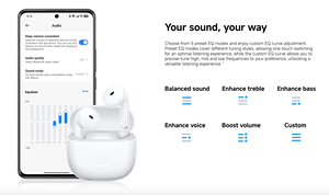 Nuevos Redmi Buds 8 Active, Diseño Semi-in-ear, Micrófono Dual, Reducción de Ruido con IA, Conectividad Dual, Auriculares Inalámbricos True In-ear - Product Image 6