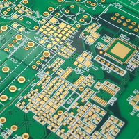 Circuit imprimé multicouche HDI 6 à 12 couches avec vias aveugles enterrés, circuit imprimé FR4 à haute densité d'interconnexion