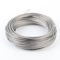 201/304/316 7x7 7x19 316 Aufzug Edelstahl PVC-beschichtetes Kabel Drahtseil Stahldraht kabel Ss Edelstahl drahtseil 6mm