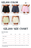Shorts de sport personnalisés en gros pour le yoga, avec logo sur mesure, séchage rapide, sexy, taille en V, jupe de tennis, 78% nylon 22% élasthanne