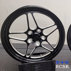 Jantes de voiture de course RCSR personnalisées 5x114.3 4x100 forgées concaves profondes 13 14 15 17 pouces Beadlock pour R35 <span class=keywords><strong>Nissan</strong></span> Corvette - Product Image 5