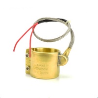 220v 170w 190w 220w 35*35mm 35*40mm 35*45mm Réchauffeur de buse à bande en laiton électrique pour Machine d'injection plastique