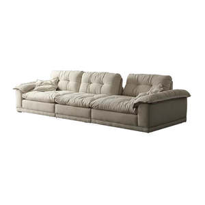 Sofá de Tela de Lujo para Cine en Casa, Conjunto de Sofás Contemporáneos, Sofá Cómodo para Sala de Estar - Product Image 6