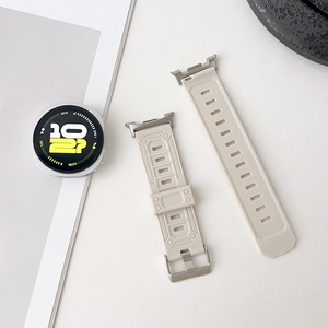 Bracelet de montre sport robuste en TPU pour <span class=keywords><strong>Samsung</strong></span> Galaxy <span class=keywords><strong>Watch</strong></span> 8 7 6 <span class=keywords><strong>5</strong></span> 4, bracelet de remplacement respirant pour hommes, bracelet de fitness - Product Image 3