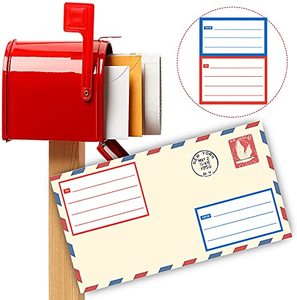 Etiquetas de envío en blanco para dirección de remitente, 160 hojas, 320 pegatinas, adhesivo permanente - Product Image 2