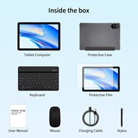 Tablette Android WiFi 10,1 pouces 2025 A333 Penta Core : WiFi 5G, Stockage 6 Go/128 Go, Batterie 6000 mAh sous Android 15