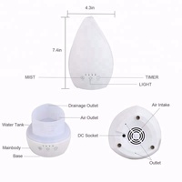 Produits uniques à vendre en ligne Concise Aroma Diffuseur Humidificateur 200ml Unique Flower Bud Design