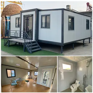 Ready Made 3 Bedroom Prefabricated House Prefab Modular Homes Expandable Container House Tiny Houses
