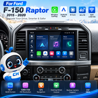 Autoradio Android 13 pouces pour Ford F150 2015-2021, lecteur DVD, navigation, Apple CarPlay, Android Auto