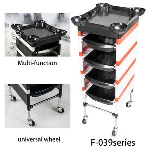 Beauty Equipment <strong>Trolley</strong> Beauty Salon <strong>Trolley</strong> with Drawers Barber Shop Shelf <strong>Hairdressing</strong> and Tattooing Tool Cart - Product Image 4