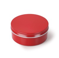 Leerer Vorrats behälter Aluminium Kosmetik Haargel Gläser 10g 15g 20g 50g 100g Silber Schwarz Gold Metall Aluminium Dose für Safran