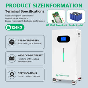 Batería de Iones de Litio de 48V 314Ah 15Kwh 10Kwh 15Kwh en Existencia en la UE, Batería Solar de Almacenamiento de Energía de 48V, Batería Solar LiFePO4 de Montaje en Pared - Product Image 4