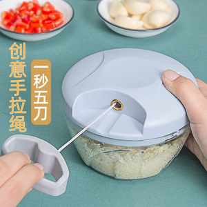 Manual Garlic Mincer With Container 500Ml Versatile Kitchen Tool For Garlic Crushing And Chopping - Product Image 4