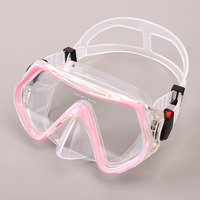 Lunettes de plongée en silicone liquide Anti-buée Anti-fuite Masque de plongée intégral Équipement de natation pour adulte