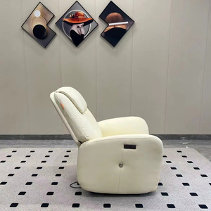 Muebles Modernos para el Hogar, Cine en Casa, Salón de Masajes, Sala de Estar, Sofá Perezoso, Sillón Reclinable Eléctrico Individual de Cuero - Product Image 2