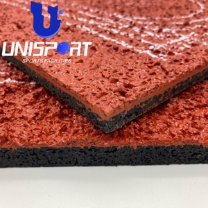 Système de revêtement par pulvérisation certifié Unisport IAAF piste de course 2022 piste de course de qualité offre spéciale - Product Image 2