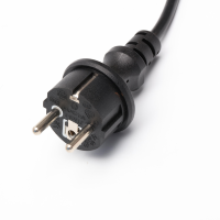 Câble d'alimentation extérieur robuste, rallonge électrique européenne Schuko avec prise couverte pour outils de jardin et appareils électroménagers