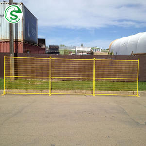 Fabriek Direct Canada Kraaide Controle Barrière Gebruikt Tijdelijke Hek Draagbare Hekwerk - Product Image 5