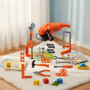 Pretend Play 22PCS Plastic Funny Construction <strong>Toy</strong> <strong>Tools</strong> for Kids - Product Image 4