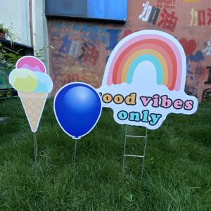 Letrero personalizado de espuma de PVC de 18x24, letreros de bandido de campaña impresos UV para exteriores, patio y césped - Product Image 5