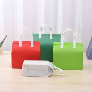 ถุงใส่อาหารหุ้มฉนวนไม่ถักไม่ทอแบบกำหนดเองพร้อมถุงใส่เค้กชาแบบกันน้ำมันเย็นสำหรับร้านอาหารร้านอาหาร - Product Image 2