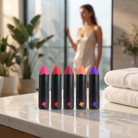 Vibrateur Bullet Puissant pour Femme, Jouet Sexuel Féminin, Masturbateur en Forme de Rouge à Lèvres, Stimulation Clitoridienne, Vibrateur pour Orgasme Féminin, Sextoys