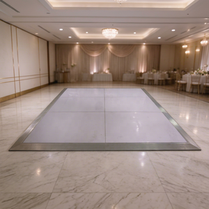 RK Wholesale - Plancher de danse à carreaux noir et blanc pour intérieur/extérieur, utilisé pour décorer les mariages et les événements festifs - Product Image 1