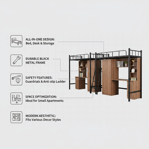 <span class=keywords><strong>Lit</strong></span> <span class=keywords><strong>en</strong></span> métal pour dortoir <span class=keywords><strong>avec</strong></span> armoire de <span class=keywords><strong>bureau</strong></span> et armoire inférieure Table d'étude/casier <span class=keywords><strong>Bureau</strong></span> <span class=keywords><strong>en</strong></span> <span class=keywords><strong>dessous</strong></span> <span class=keywords><strong>avec</strong></span> escabeau <span class=keywords><strong>Lit</strong></span> mezzanine <span class=keywords><strong>avec</strong></span> <span class=keywords><strong>bureau</strong></span> - Product Image 6