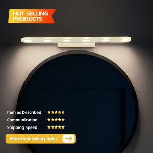 Lámpara de Pared LED Moderna Americana para Baño, Cuerpo de Hierro, Impermeable, Luz Simple para Espejo de Maquillaje - Product Image 2