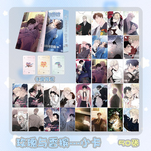 Vente en gros de petites cartes, cartes postales et cartes laser d'anime rétroéclairées, thèmes Corée, Manga, Passion Rose et Champagne Cloud Love - Product Image 5