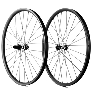 Roues de vélo en carbone T700 Toray pour cyclocross CX Gravel, jeu de roues abordable compatible tubeless - Product Image 1
