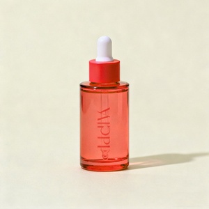 เซรั่มเครื่องสำอาง 30 มล. ขวดแก้วหยดทรงกลมแบบหรูหราสำหรับบรรจุเซรั่มบำรุงผิวหน้าและเส้นผม น้ำมันหอมระเหย - Product Image 3